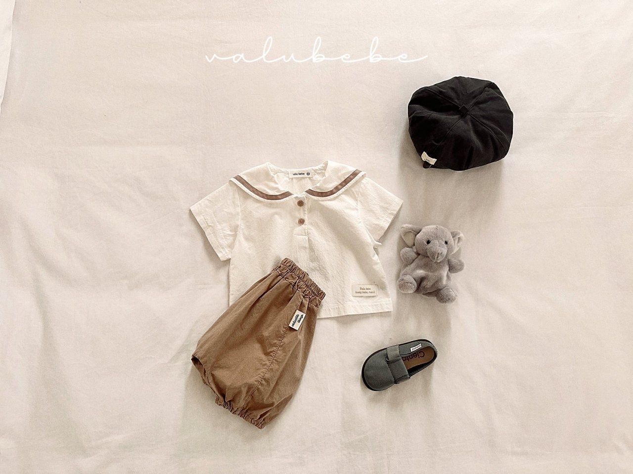 [valubebe] Cut-out pants / [벨루베베] 절개배기팬츠