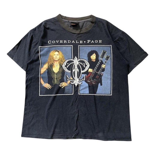 1993 USA製 COVERDALE PAGE ジャパンツアー Tシャツ