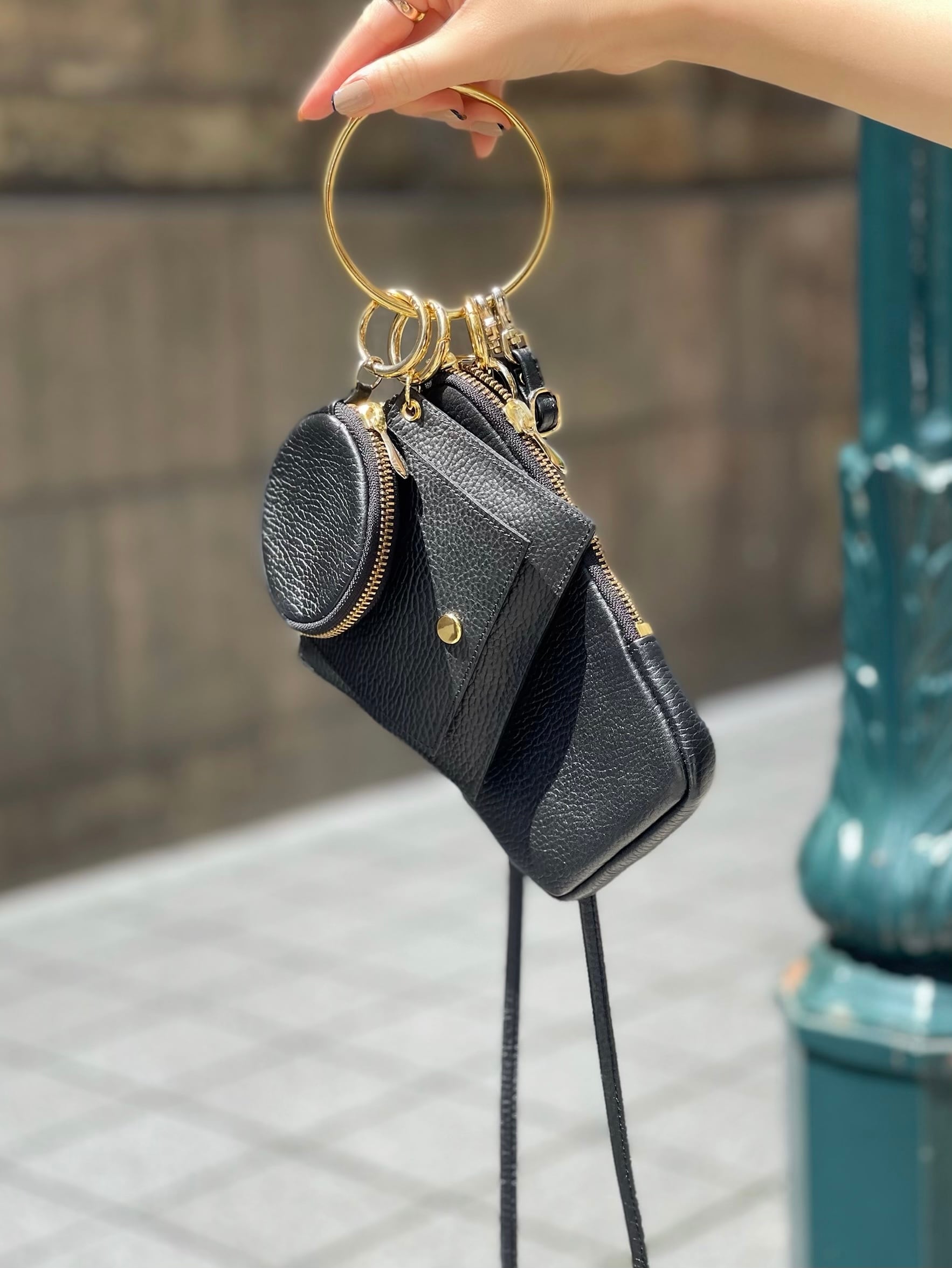 three piece bag / black (即納) | HYEON powered by BASE