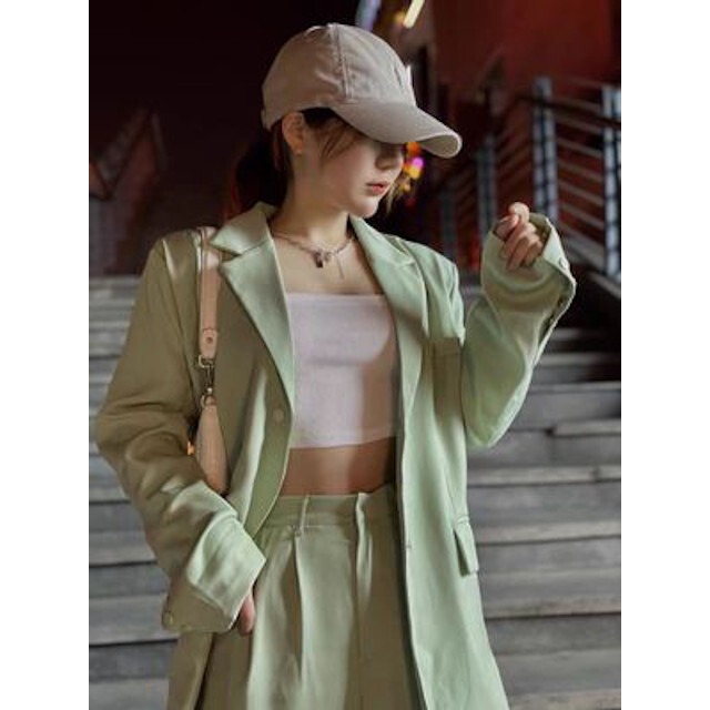 セットアップ スーツ レディース ツーピース 2点セット ジャケット 