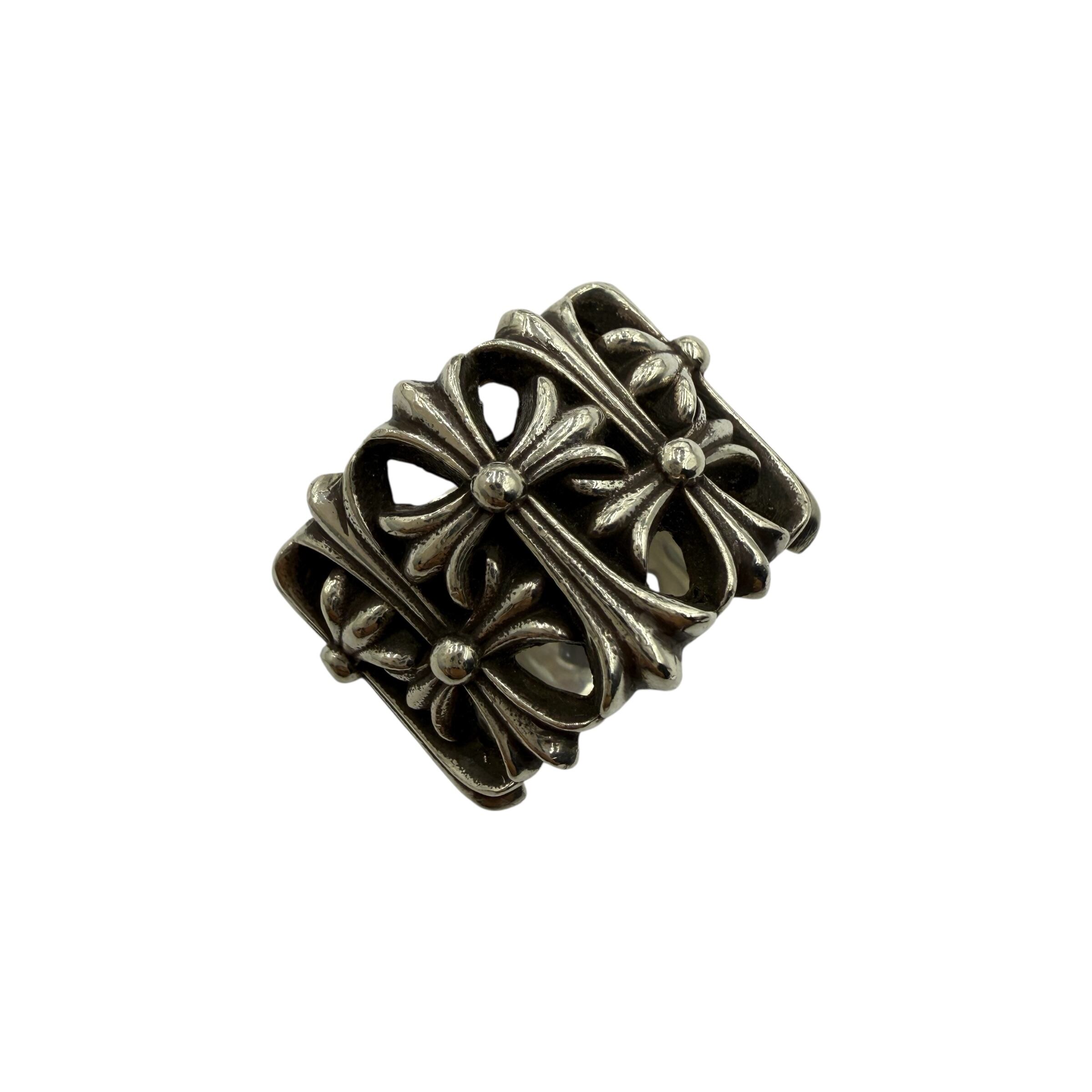 クロムハーツ　セメタリーリング20号相当 CHROME HEARTS（クロムハーツ） CHROME HEARTS CEMETERY RING