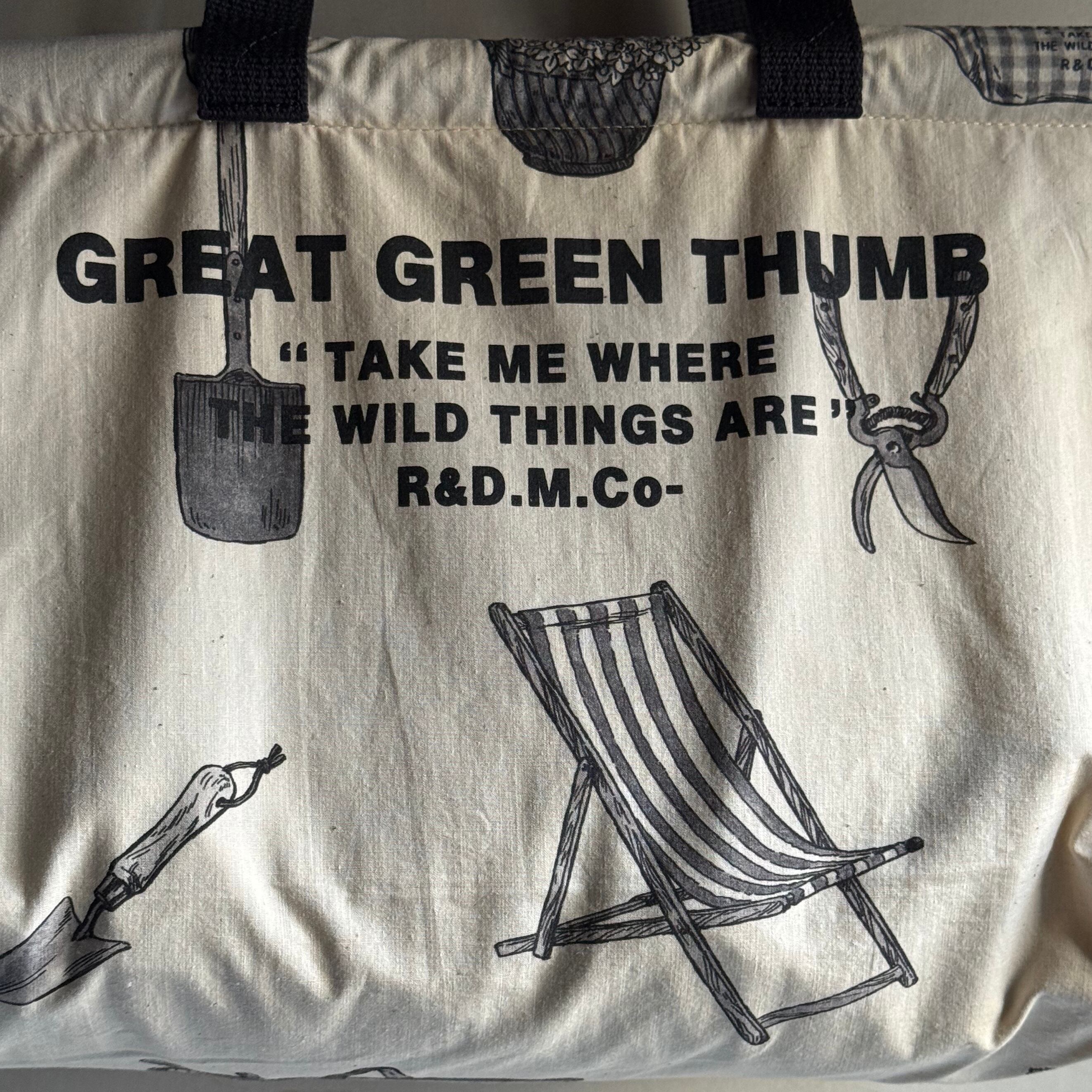 R&D.M.Co-/OLDMAN'S TAILOR/オールドマンズテーラー GREAT GREEN THUMB