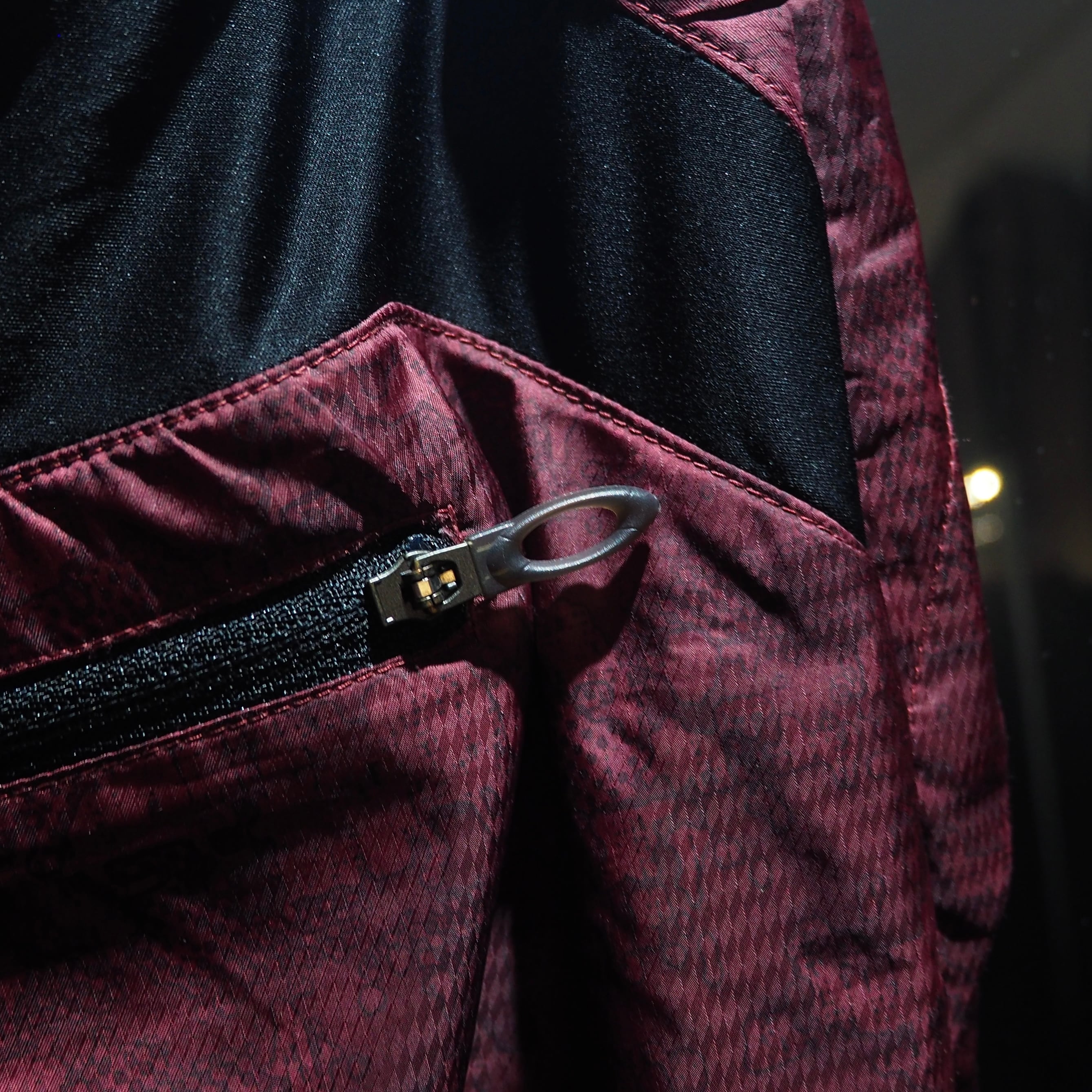 ” Oakley ” Digital camouflage gross pattern Design Technical Track pants