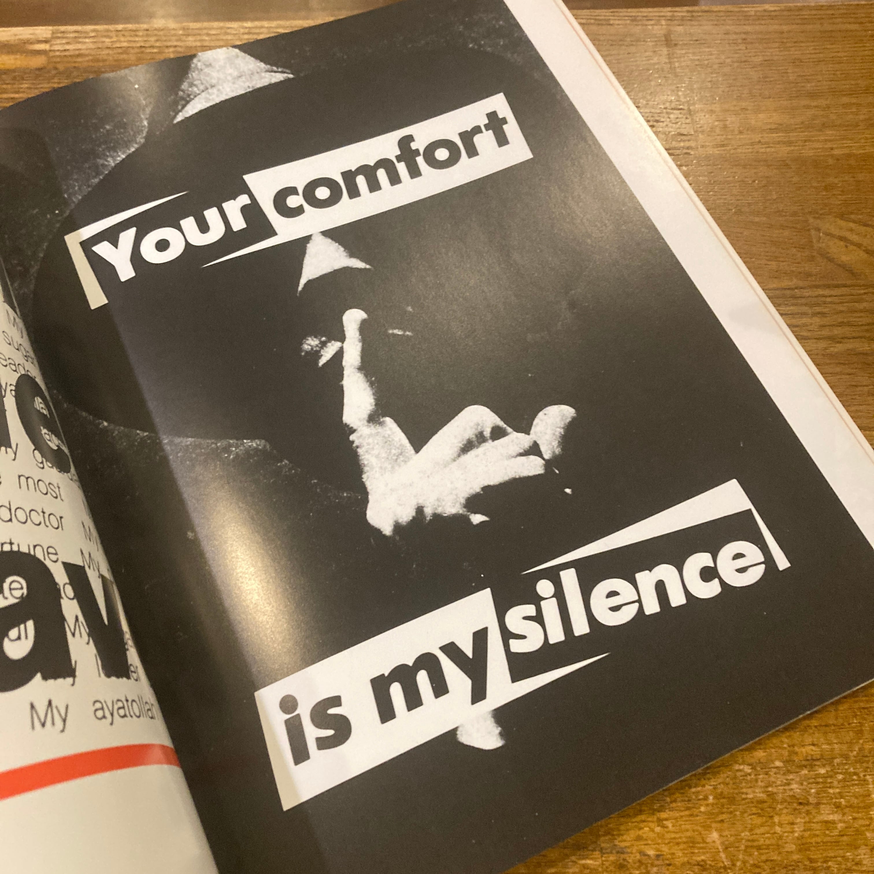 Love for sale: The Words and Pictures of Barbara Kruger / text