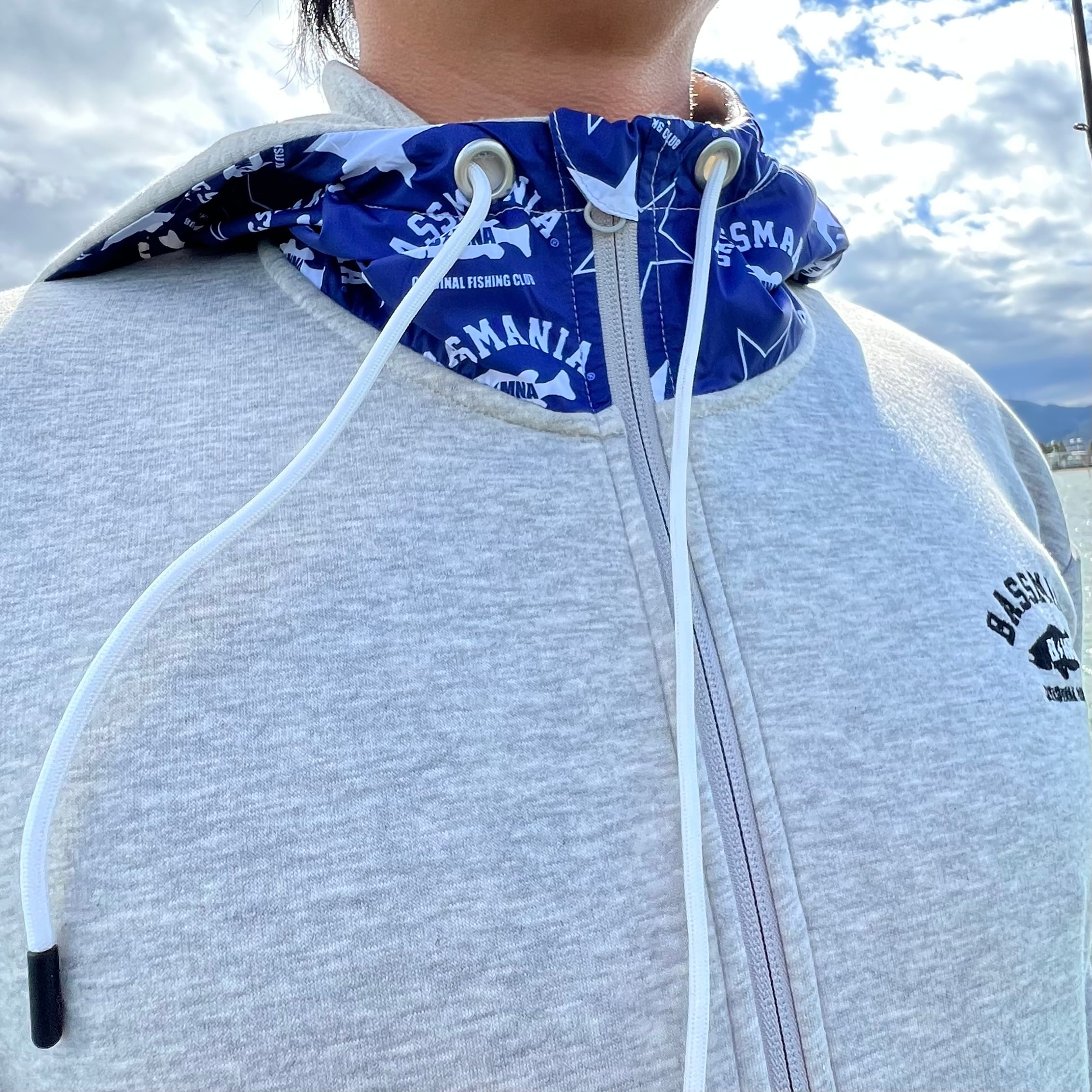 昇華切替えハーフジップパーカ [STAR] [限定生産] | bassmania.jp