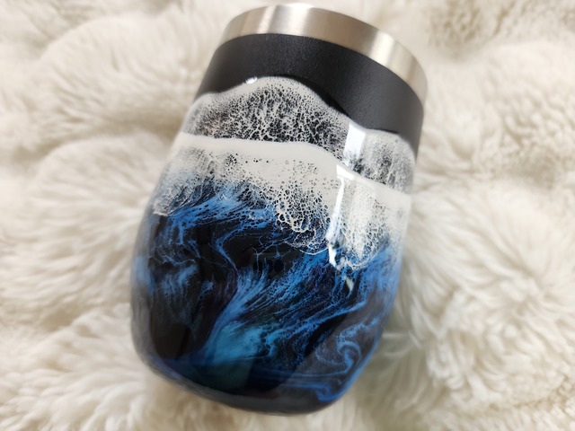 473.オーシャンレジンアート ステンレスタンブラー