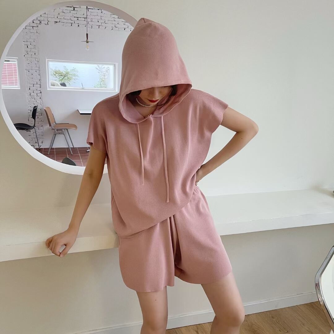 フーディ・ショートパンツセットアップ　AJ1050-9068