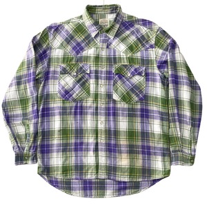 90sLevi's Western Check Shirt/L