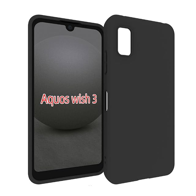 AQUOS Wishスマートフォン本体黒フリップカバーケース付き cee79bd0ac6c7f70980a568a3d4027