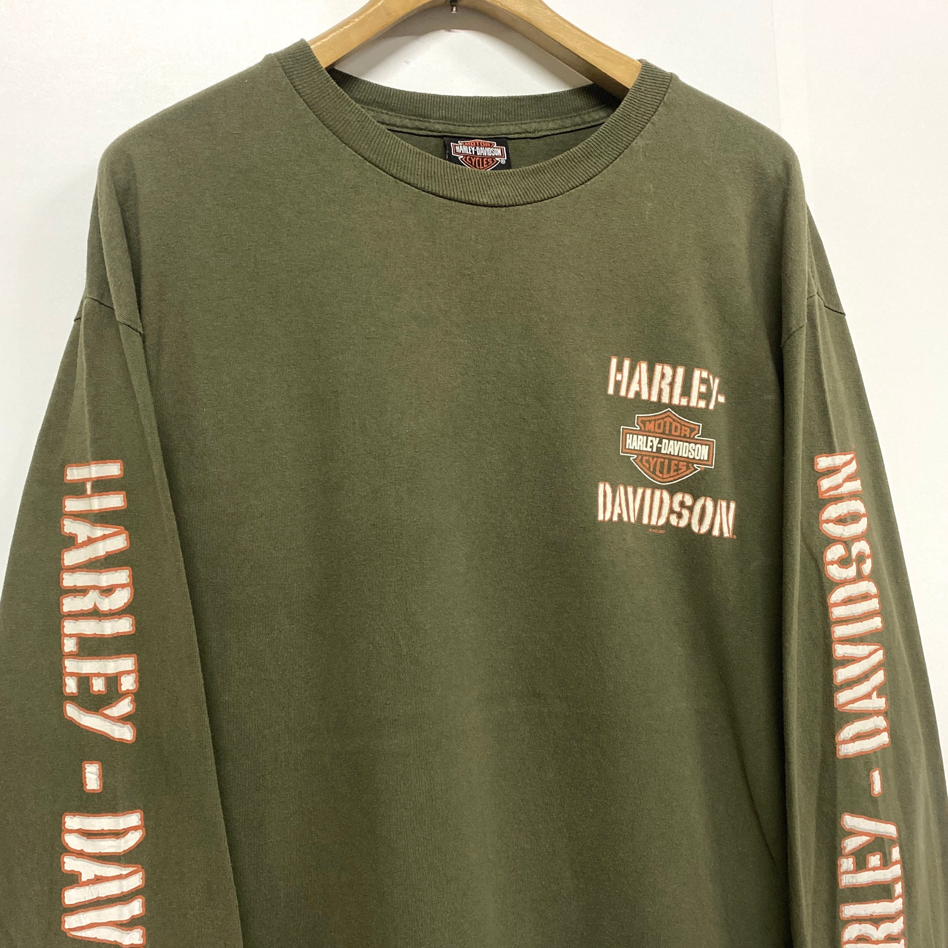 メキシコ製 Harley-Davidson ハーレーダビッドソン ロングTシャツ