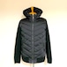 Switch Knit Sleeve LIMONTA Nylon Down Blouson　Black