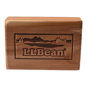 80's~ Vintage L.L.Bean Cedar Wood Block #20