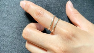 Silver cuff ring 《silver 925》【受注製作】