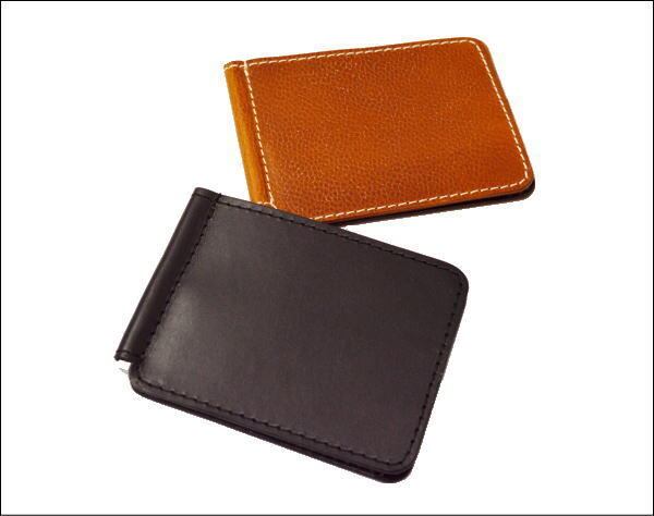 レザー　マネークリップ　札バサミ レザー マネークリップ 札ばさみ クリップ式 メンズ レディース 牛革