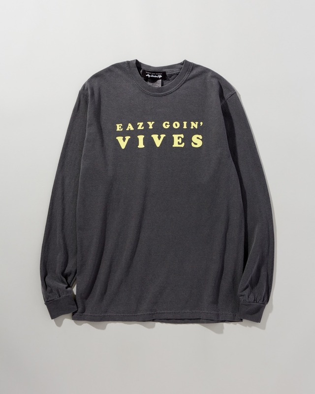 Easy Goin' VIVES ロングTシャツ（ペッパーグレー）