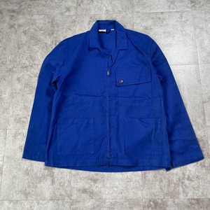 70-80s 刺繍タグ コットンツイル メタルボタン フレンチワークジャケット