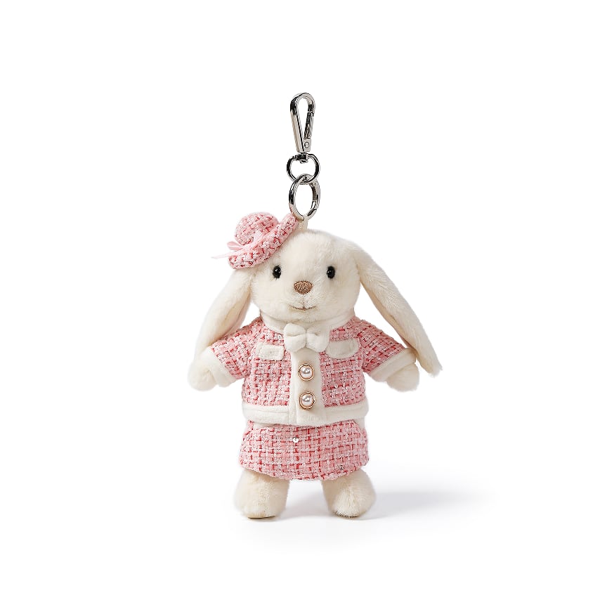 Pink Twinset Smiling Leveret Charm_MC600145