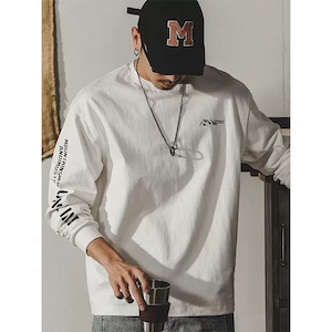 Sleeve letter design L/C Tee P750