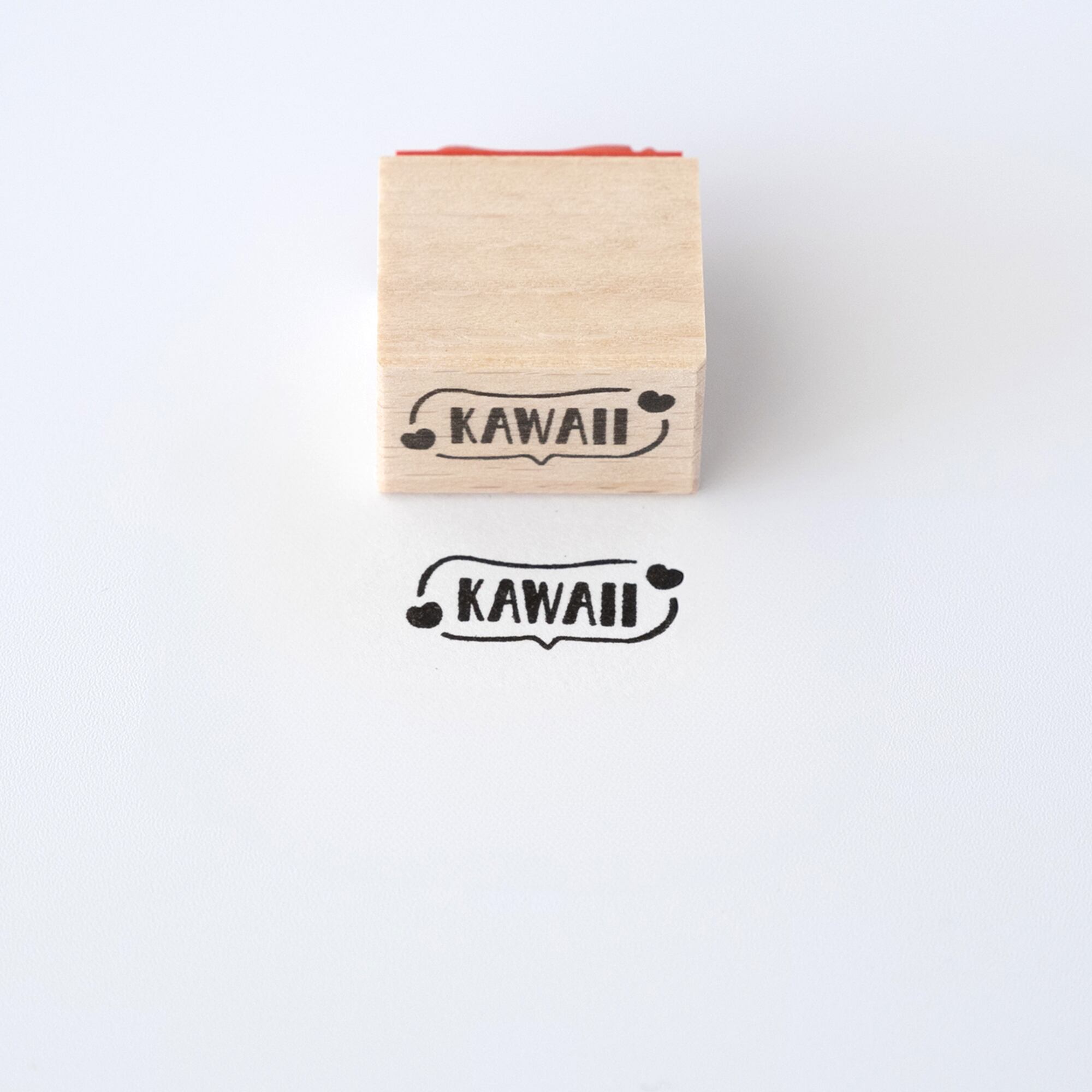 【吹き出しの文字】KAWAII | はんこ