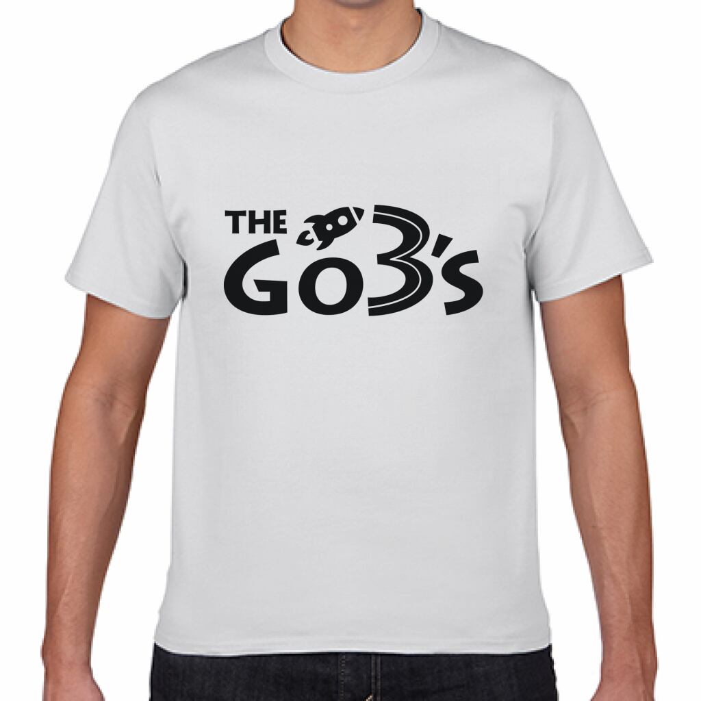 THE GO→3's TSHIRT[WHITE/BLACK]