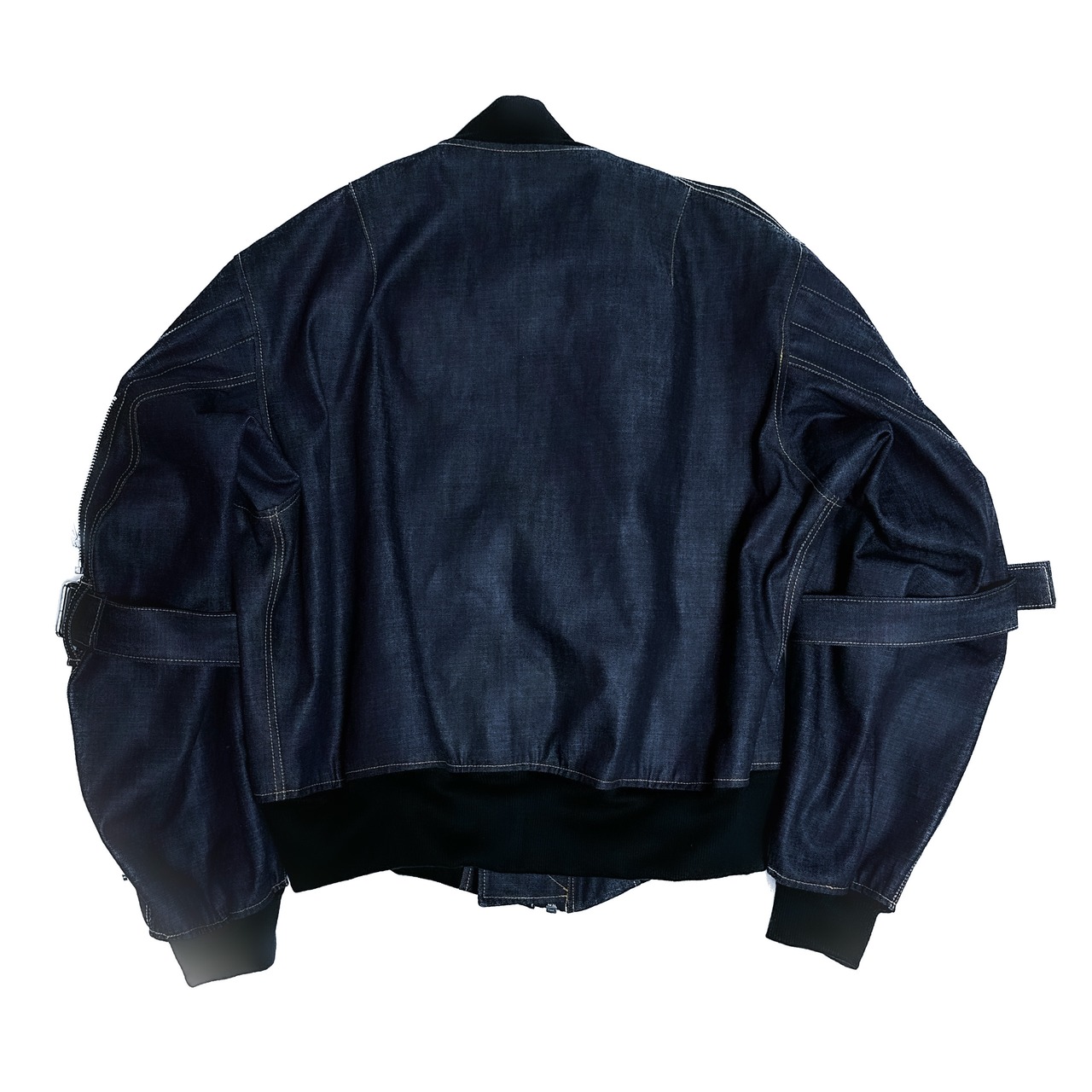 UNFINISHEDボンテージMA-1岡山デニム2023081