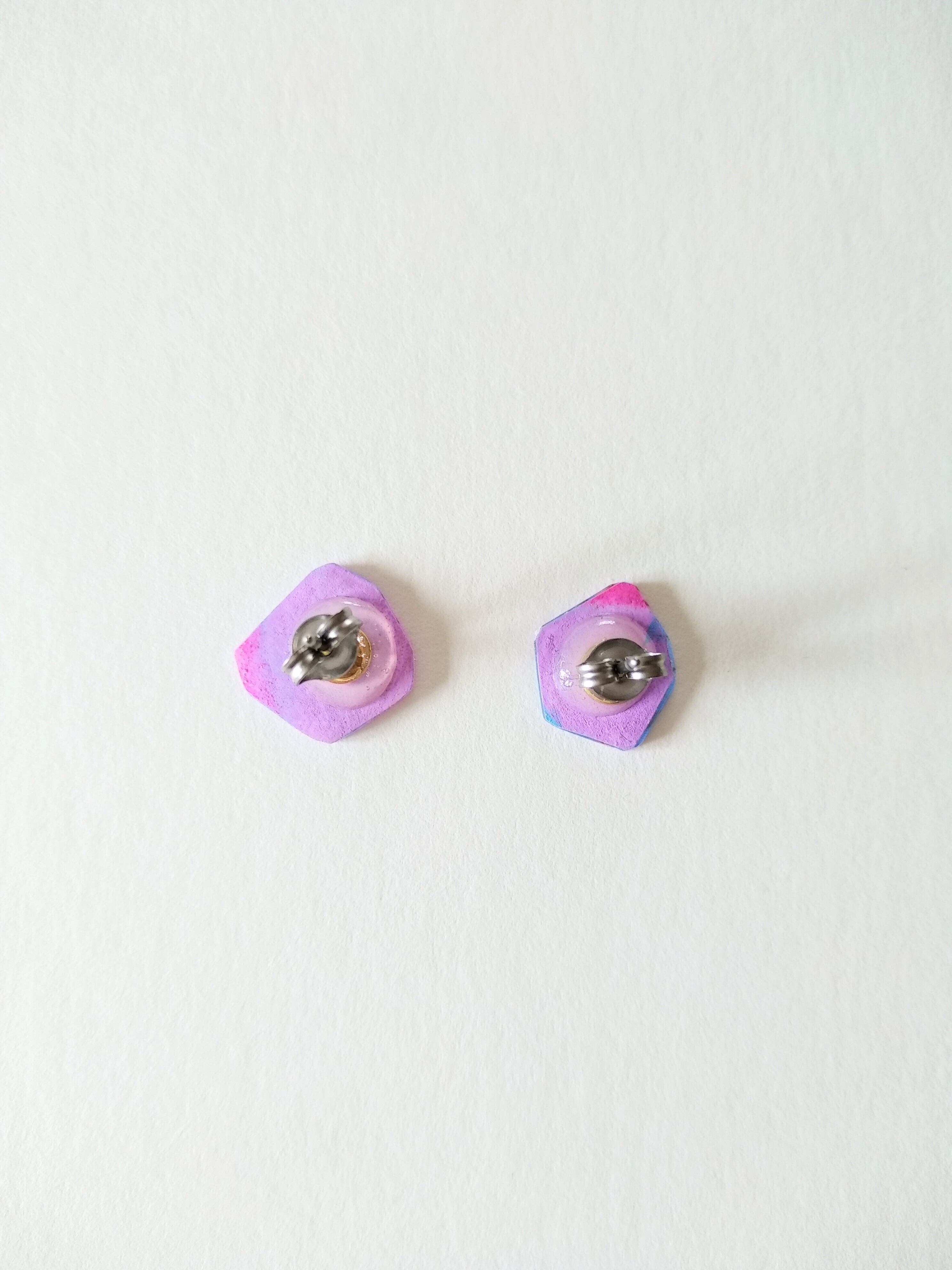 カケラ　ピアス　「モヨウ」