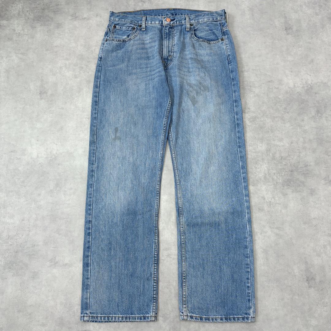 リーバイス569 Levis W34 ワイド バギー 青 古着 ヒゲ 22549 | fuufu