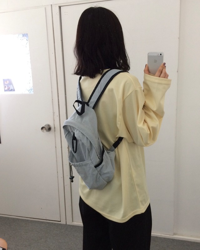 daily compact backpack（2 colors）