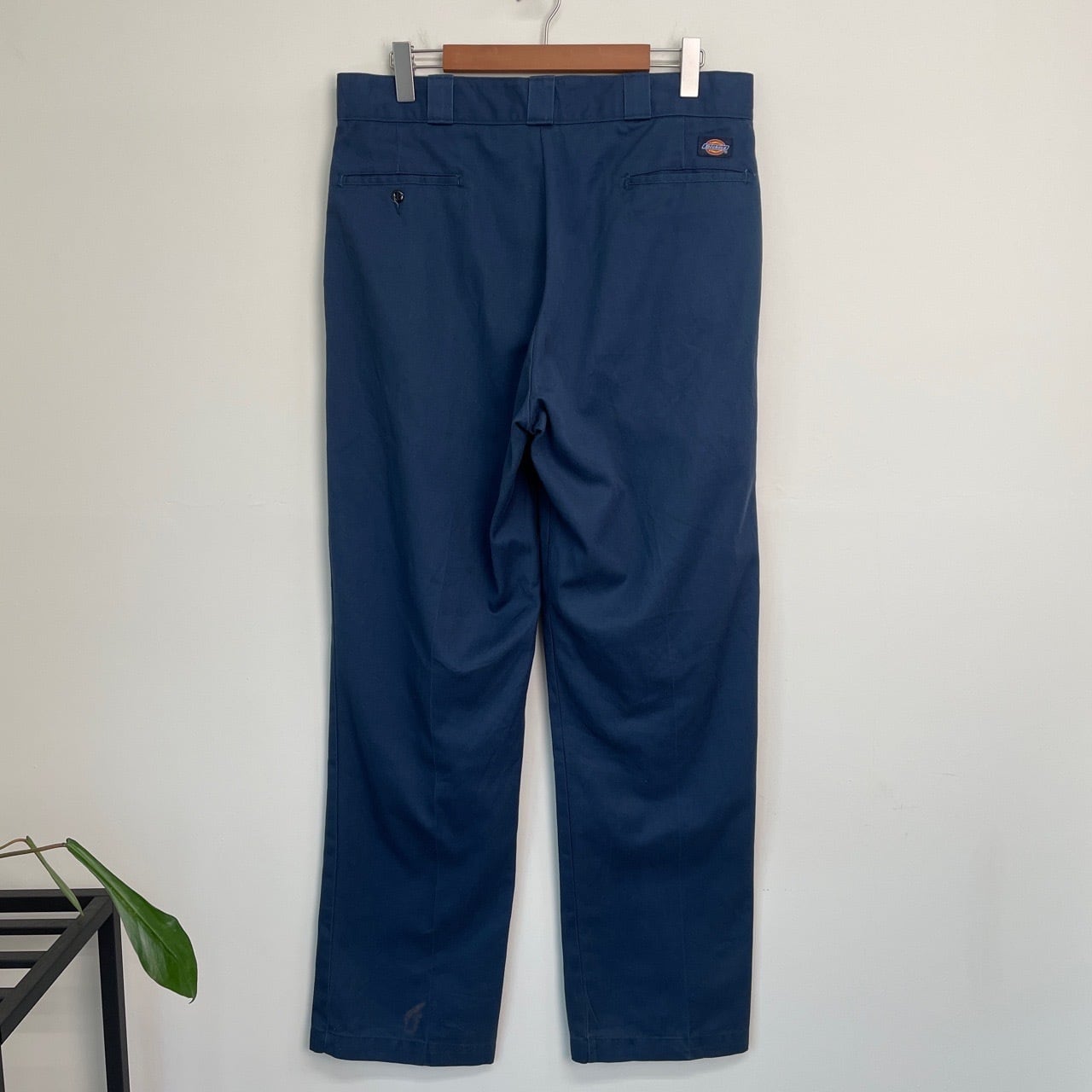 90s USA製 Dickies 874 ワークパンツ 青 ブルー ヴィンテージ 古着 90