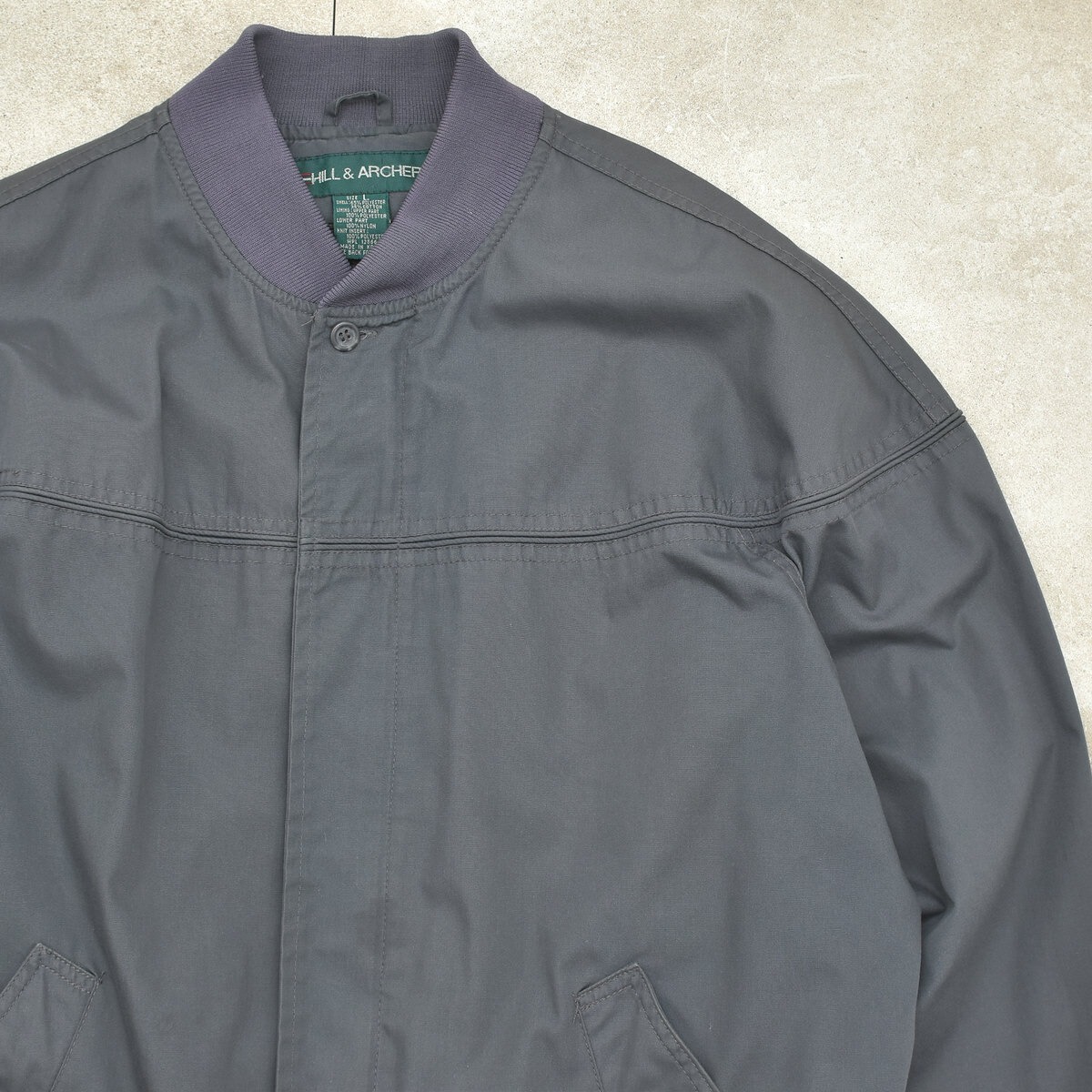 90s～ HILL & ARCHER cap shoulder jkt | 古着屋 grin days memory 
