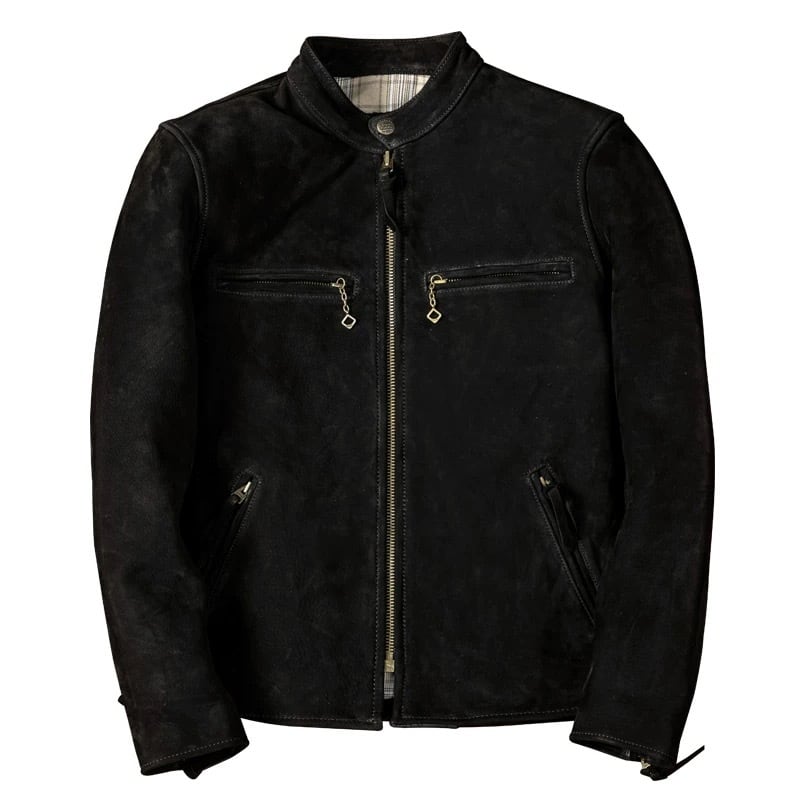 スエードシングルライダース【牛革】