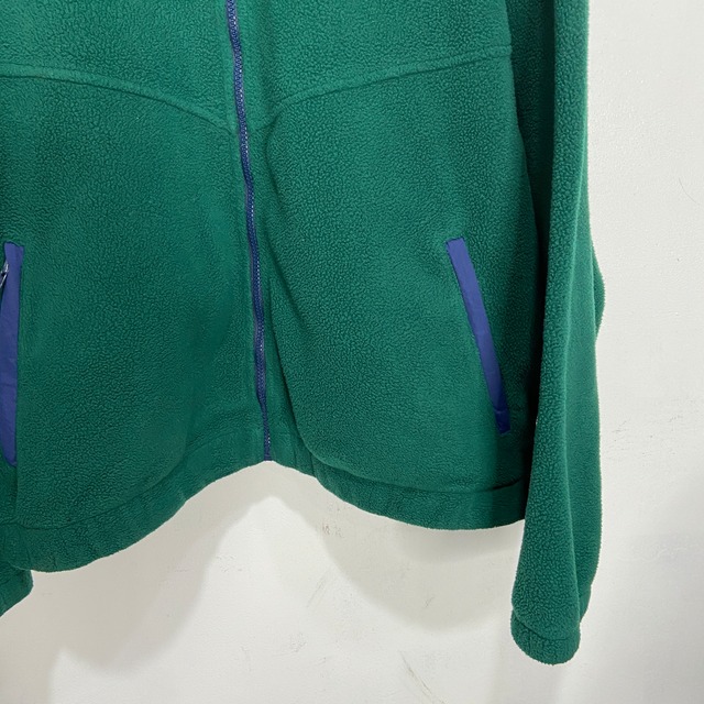90s EBTEK Eddie bauer フリースジャケット USA 緑