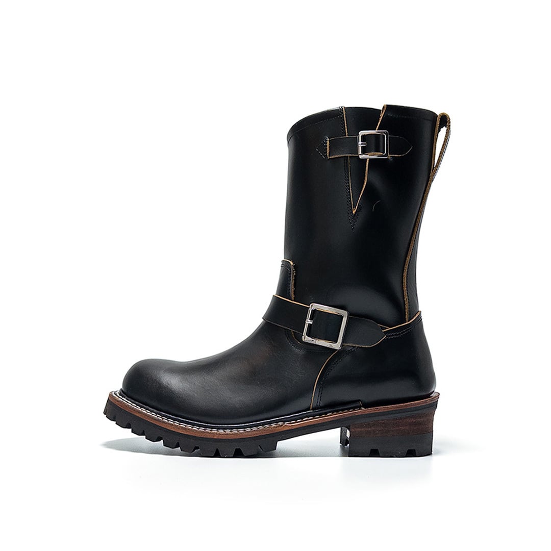 TS-015 / ENGINEER BOOTS / BLACK | 瀧口商店
