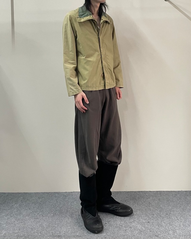 【1999's Helmut Lang】front fly high neck jacket