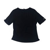 VALENZA SPORTS バレンザスポーツ シルバープリント デザイン 半袖Tシャツ 40/ブラック