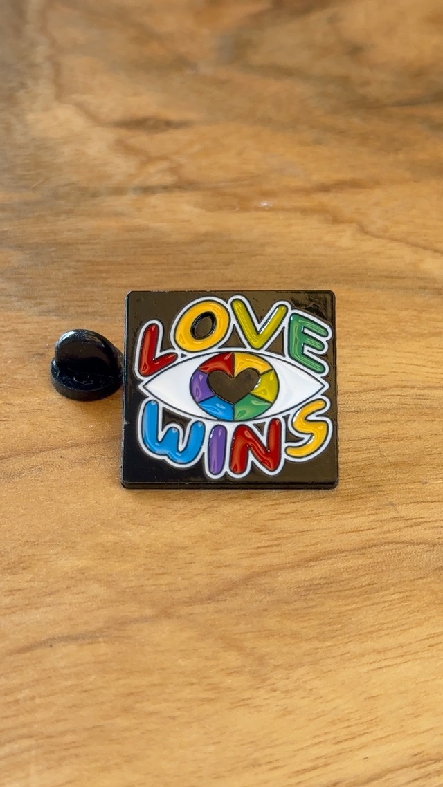 LOVE WINS Pins