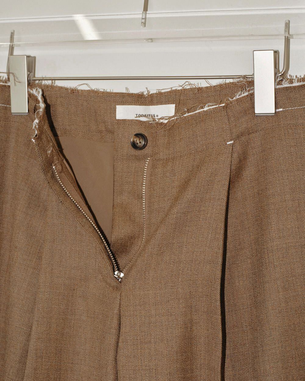 TODAYFUL(トゥデイフル) Lowwaist Wool Trousers | サウスオレンジ