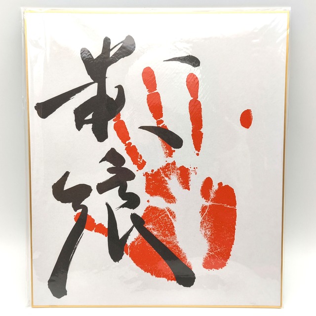 大相撲・貴ノ浪・サイン色紙・サイン手形・印刷・No.250725-18・梱包サイズ60