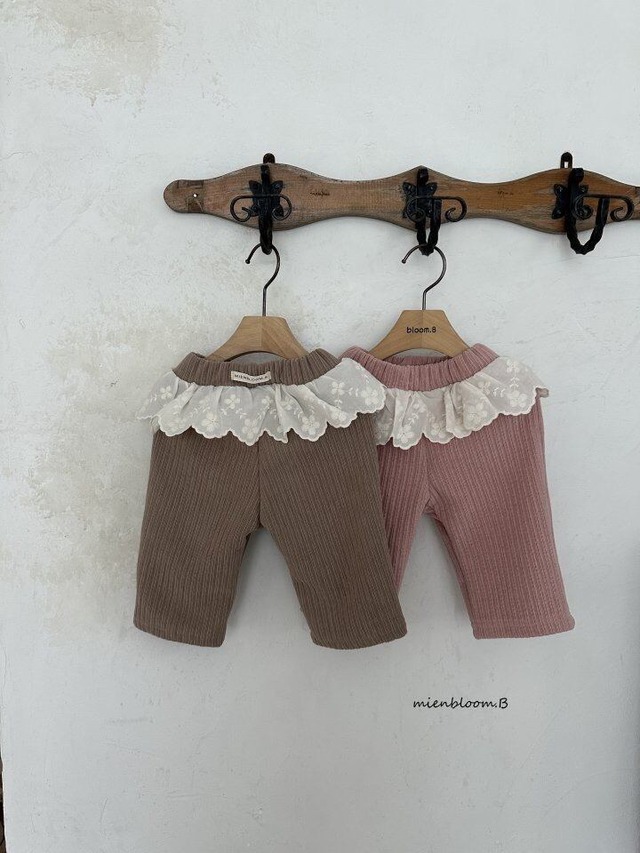予約⌇mienBloom.b / Bubble Lace Pants (Baby)