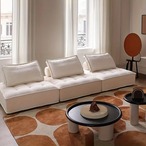 一人掛け ソファ椅子 マットレス イタリア マットレス コンバーチブル ポリマー シングルソファ リビングルーム  シンプル 無地 北欧