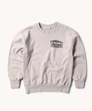 ARIES/ SUAR20020 Aged Premium Temple Sweat shirt(LILAC)