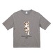 ミニチュア・ブル・テリア　ビックシルエットTシャツ