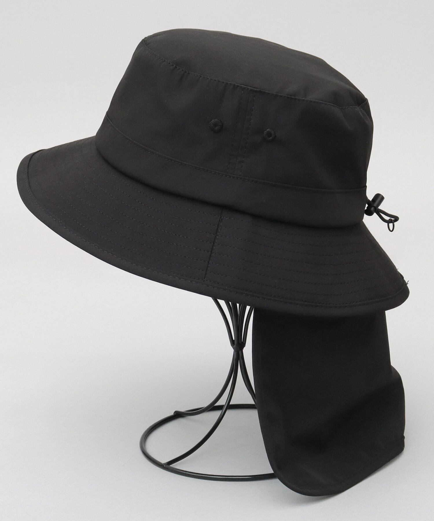 新品未使用　VAKT. BRIM MIDIUM / BLACK バケットハット YMM-322 ハット メンズ レディース 遮熱 タレ付き 帽子 バケットハット