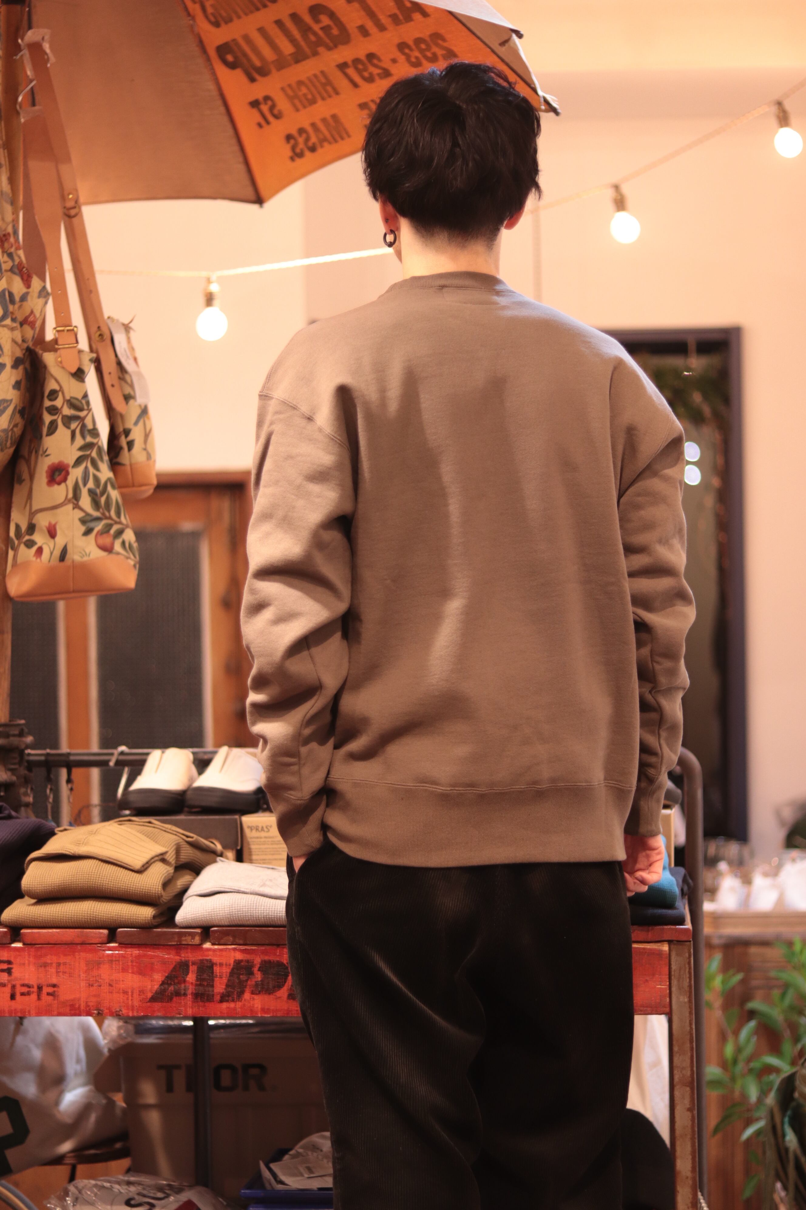 ANACHRONORM/アナクロノーム GLITCH EMBROIDERY SWEAT AN300 | MAMBO