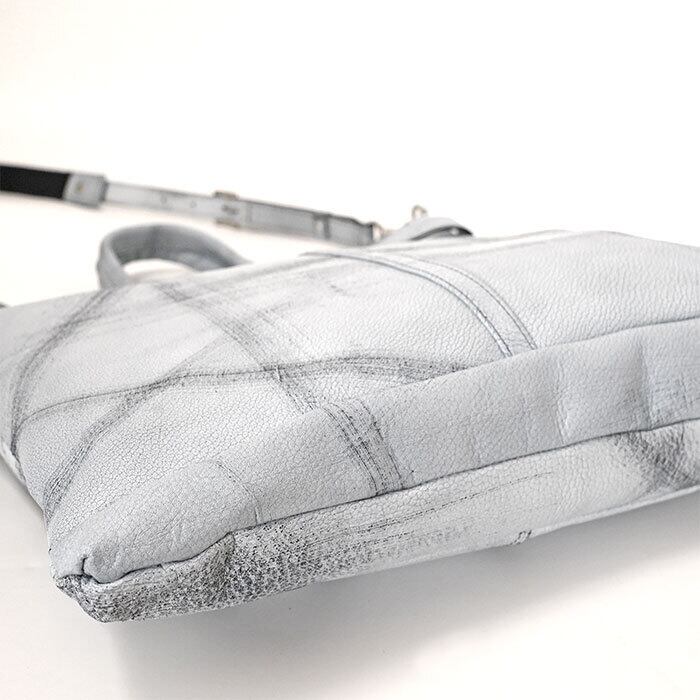 M.U.L. MUL069 helmet bag L ヘルメットバッグ L ダメージホワイト