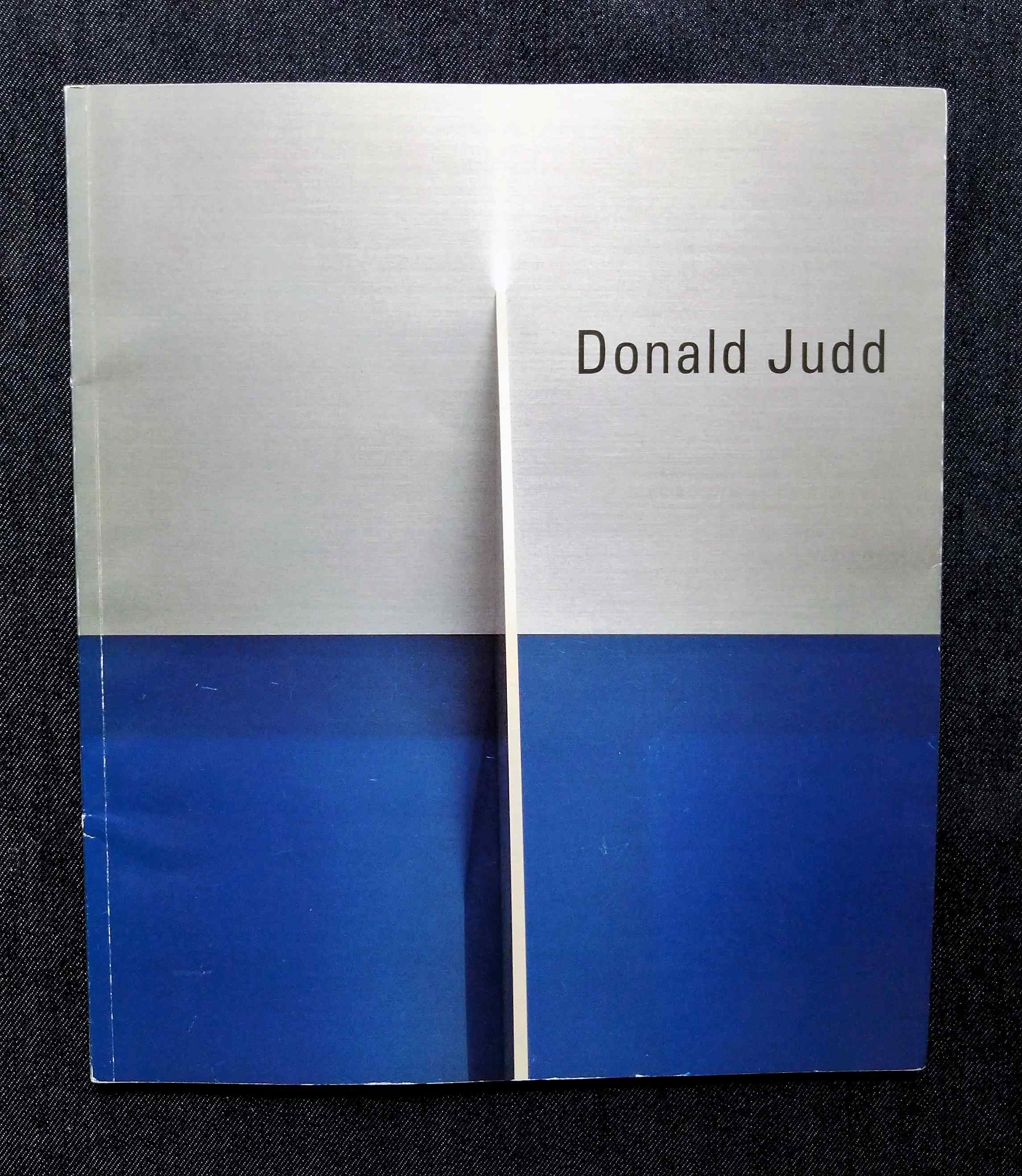 ドナルド・ジャッド Donald Judd Late Work ミニマルアート 立体作品