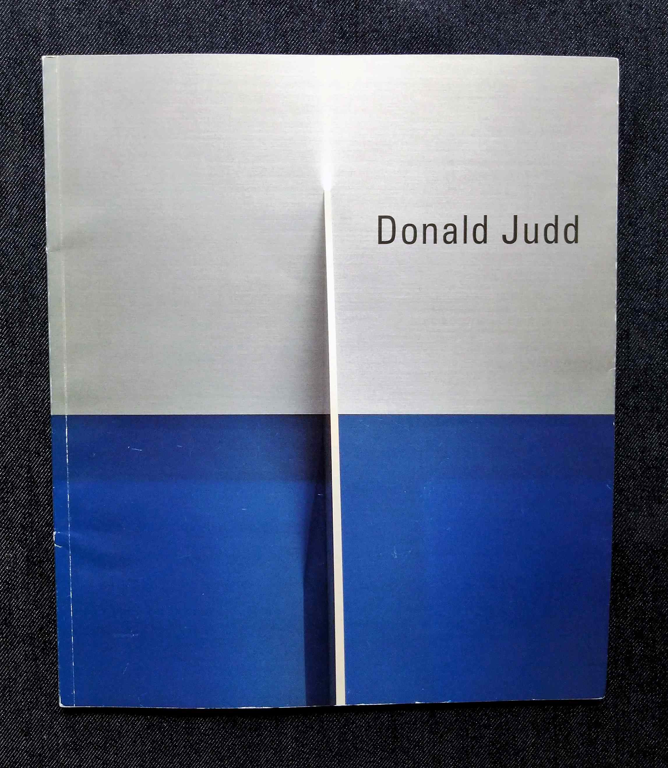 ドナルド・ジャッド Donald Judd Late Work ミニマルアート 立体作品 