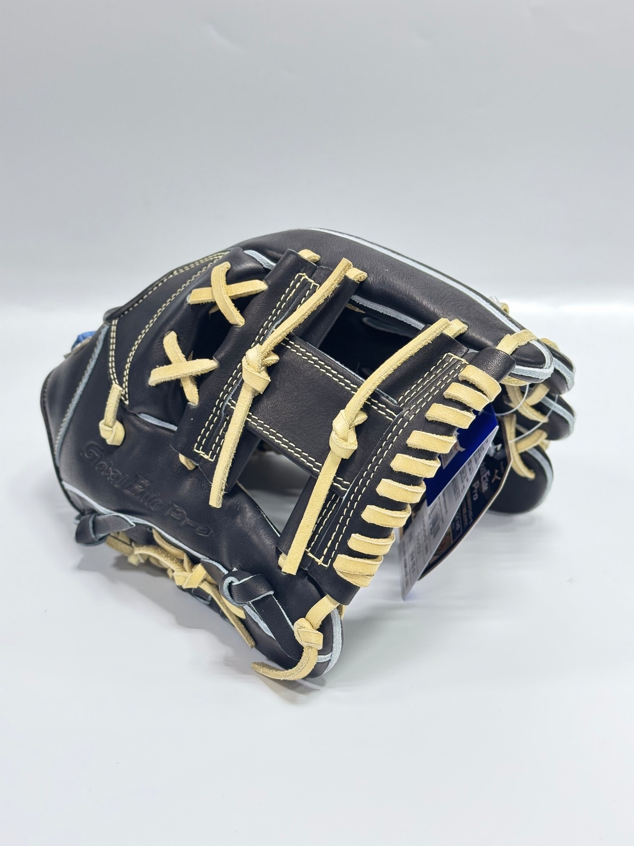Global Elite Pro-グローバルエリートプロ　硬式用　高校野球対応　右投げ用　M6型　ブラック×ブロンド・画像4