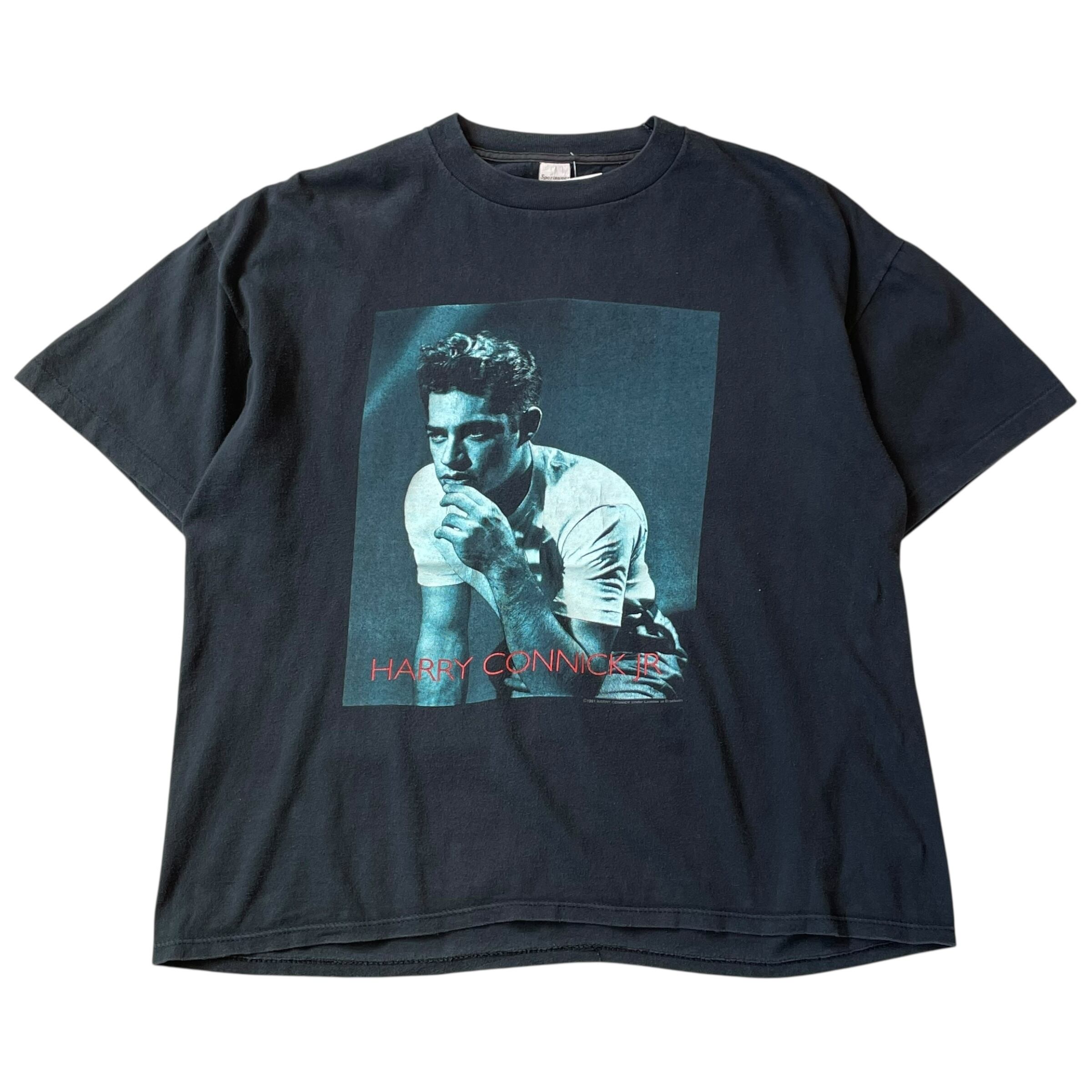 special!!! 1992s HARRY CONIC JR "BLUE LIGHT RED LIGHT TOUR" "Photo by Bruce Weber" T-shirt