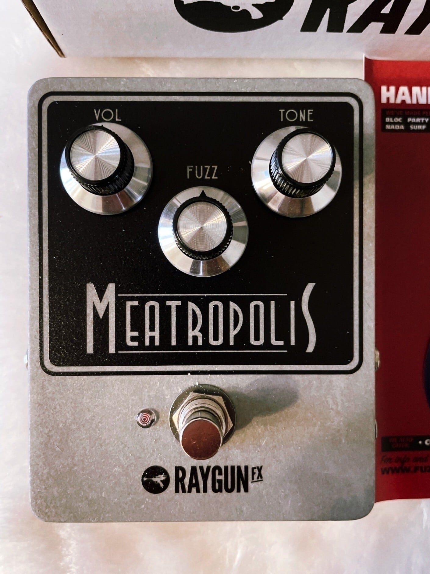 RAYGUN FX Meatropolis ファズ ペダル UKハンドメイド | MAL'S